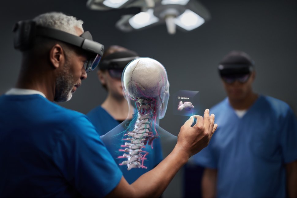 Le casque Hololens de Microsoft utilisé en médecine grâce à la réalité augmentée