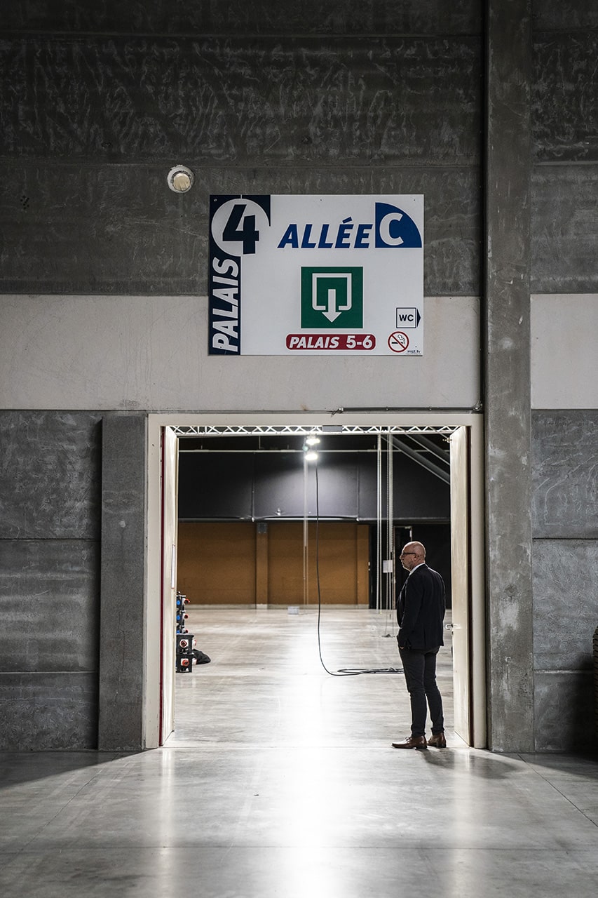 Au Wex, chauffer les grands volumes des palais d'exposition et des salles de concert n'est pas une mince affaire. Bruno Demoulin, le directeur, sensibilise et investit dans le renouvelable. © Anthony Dehez