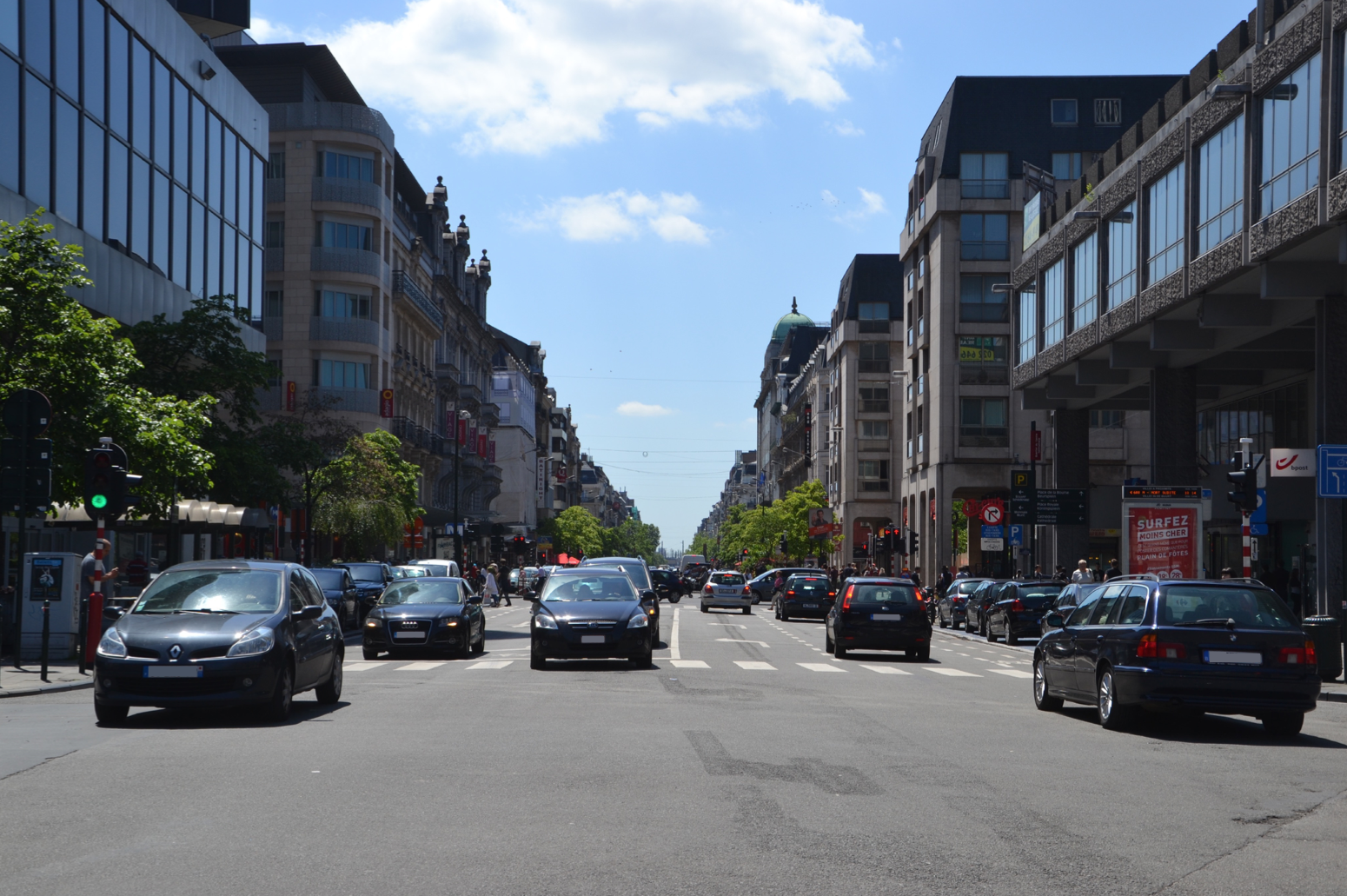 Comment le boulevard Anspach s’est transformé en piétonnier | L'Echo